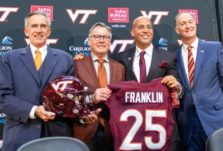 Neil Rudel on football: VT’s James Franklin should lose ‘chip on shoulder’